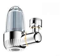 Alanmoship Paquete de 2 aireadores de grifo giratorios de 720° con cartucho de microfiltración integrado, modos de pulverización duales, boquilla a prueba de salpicaduras para fregadero de cocina