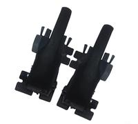 Alanmoship Paquete de 2 manijas interiores de puerta para Ford Explorer 1991-2001 F77Z-7821818AA F77Z-7821819AA izquierda derecha de plástico reemplazo directo para el interior del vehículo