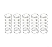 Alanmoship Paquete de 20 resortes de metal para FS44 FS55 para FS80 FS85 FS90 para FS100 FS110 FS120 FS130 pieza de repuesto de carrete de cabezal de recortadora de 38 mm, plata (5 piezas)