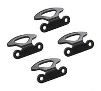Alanmoship Paquete de 4 ganchos de amarre para caja de camioneta, soporte de metal para Ford F-150 2000-2015, Explorer Sport Trac 2001-2010, para LINCOLN Mark para LT 2005-2008, negro para transporte