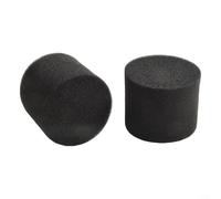 Alanmoship Par de tapones de espuma para altavoz para control de graves y colocación de pared cerrada, material de celda abierta, se adapta a puertos de 35/44/55/60/65 mm de diámetro con 50/65 (60 x
