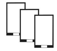 Alanmoship Protector de pantalla LCD de vidrio templado de 2.5 pulgadas, ultra HD, dureza 9H, resistente a los arañazos, fácil de instalar, compatible con cámara de acción Insta360 X5/X4