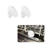 Alanmoship Rodillo de repuesto para estante inferior de lavavajillas Miele G-Series, 2 ruedas de soporte, 3,5 cm de diámetro para material PLA, blanco/negro/gris, para uso doméstico y cocina (blanco)