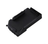 Alanmoship Soporte de navegación móvil para motocicleta con USB-C y carga inalámbrica de 15 W para BMW R1300GS R1250GS R1200GS, soporte ABS a prueba de golpes en negro para Touring Riders (A)