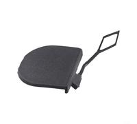 Alanmoship Tapa de gancho de remolque para parachoques trasero, para Alfa Romeo para STELVIO 2015-2021, pieza de repuesto de plástico negro, para reparación y restauración exterior de automóviles, OEM