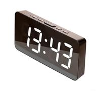 Alanmoship Temporizador y reloj con carga USB, alarma fuerte y pantalla digital clara para cocinar, hornear y preparar comidas