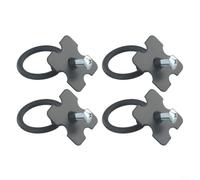 Alanmoship Tiradores de metal de aleación para cajones de estilo mexicano vintage con placa trasera cuadrada de 35 mm, manijas retro para cocina, dormitorio, armario, plateado o negro, paquete de 2, 4