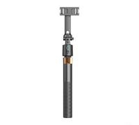 Alanmoship Trípode de seguimiento facial de 180 cm, palo de selfie extensible, trípode con luz integrada de larga duración para filmación, soporte de trípode