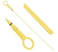 Alanmoship Varilla de nivel de aceite de motor de 20.5 pulgadas, plástico amarillo para motores Renault Clio/Kangoo/Megane II 1.5 DCi, repuesto para OEM 7701060940 y 7701067122