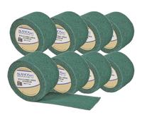 Alanos Profesional - Lote 8 Estropajos Rollo Verde de Alta Abrasividad 6m | para Limpieza Profunda y Uso Doméstico | Ideal Hostelería y Comedores Extra Largo