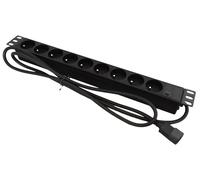Regleta de enchufes para rack 19 pulgadas PDU enchufe 9 x PZ09U