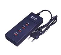Alantik Cargador USB con 4 Puertos USB