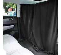 Alaoo Cortinas Divisorias de Coche, 180 * 90CM Cortina para Automovil para Privacidad, Cortina Divisoria de Coche Desmontable Aplicable a Vehículos Comerciales y Autobuses Ligeros