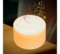 Alaoo Máquina de Ruido Blanco,Máquina de Sonido Portátil para Dormir para Bebé con 14 Tipos de Sonidos Relajantes,2Colores Máquina de Ruido, Luz Nocturna Ajustable,Temporizador