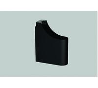 Alape Work.Frame Tapa de sifón SV.WF20.3.4, ancho: 118 mm, alto: 440mm, fondo: 319mm, adecuado para WP.WF20.3/WP.WF20.4, negro mate, 8114000980