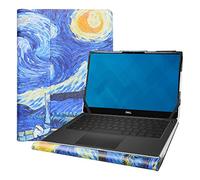 Alapmk Diseñado Especialmente La Funda de Cuero de PU para 13.3" DELL XPS 13 9380 7390 Series[No Compatible con:DELL XPS 13 9370 9360 9350/XPS 13 2 in 1 7390/Inspiron 13 2-in-1 7390],Starry Night