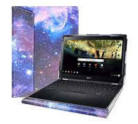 Alapmk Diseñado Especialmente La Funda Protectora de Cuero de PU para 11.6" Acer Chromebook Spin 511 R752TN/CHROMEBOOK SPIN 311 R721T/Chromebook 311 C721(Not fit Chromebook Spin 11 CP311),Galaxy