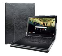 Alapmk Diseñado Especialmente La Funda Protectora de Cuero de PU para 11.6" Acer Chromebook Spin 511 R752TN/CHROMEBOOK SPIN 311 R721T/Chromebook 311 C721(Not fit Chromebook Spin 11 CP311),Negro