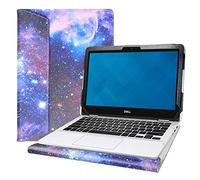 Alapmk Diseñado Especialmente La Funda Protectora de Cuero de PU para 11.6" DELL Inspiron 11 2-in-1 3195 i3195 Series portátil(Not fit DELL Inspiron 11 2-in-1 3168 3169 3179 3185),Galaxy