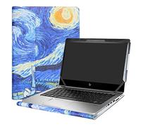 Alapmk Diseñado Especialmente La Funda Protectora de Cuero de PU para 13.3" HP EliteBook 830 G5 G6/EliteBook 735 G5 G6 & HP ProBook 430 G6 Laptop(Not fit EliteBook 830 G4/G3),Starry Night