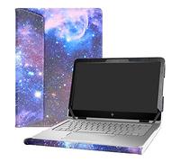 Alapmk Diseñado Especialmente La Funda Protectora de Cuero de PU para 13.3" HP Envy X360 13 13-yXXX & HP Spectre 13 x360 13-4XXX Series Ordenador portátil,Galaxy