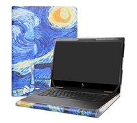 Alapmk Diseñado Especialmente La Funda Protectora de Cuero de PU para 13.3" HP Spectre x360 13 13-apXXXX & HP EliteBook x360 830 G5 G6 Series Laptop,Starry Night