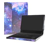Alapmk Diseñado Especialmente La Funda Protectora de Cuero de PU para 14" Lenovo ThinkPad E490 E495 E480 E485 / Lenovo ideapad S145 S145-14IWL S145-14AST S145-14IGM Laptop,Galaxy