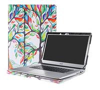 Alapmk Diseñado Especialmente La Funda Protectora de Cuero de PU para 15.6" Acer Chromebook 15 CB515-1HT Series Ordenador portátil,Love Tree