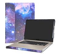 Alapmk Diseñado Especialmente La Funda Protectora de Cuero de PU para 15.6" ASUS VivoBook S15 S510 S510UA S510UQ S510UN F510UA X510UQ Series Ordenador portátil,Galaxy
