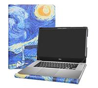Alapmk Diseñado Especialmente La Funda Protectora de Cuero de PU para 15.6" DELL inspiron 15 5580 5585 /inspiron 15 2-in-1 7590 791/Vostro 15 5581 Laptop,Starry Night