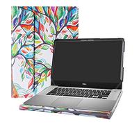 Alapmk Diseñado Especialmente La Funda Protectora de Cuero de PU para 15.6" DELL inspiron 15 5580 5585 /inspiron 15 2-in-1 7590 791/Vostro 15 5581 Laptop,Love Tree