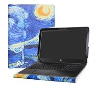 Alapmk Diseñado Especialmente La Funda Protectora de Cuero de PU para 15.6" HP ZBook 15 G4 G3 Mobile Workstation Ordenador portátil,Starry Night