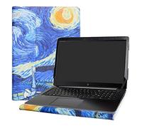 Alapmk Diseñado Especialmente La Funda Protectora de Cuero de PU para 15.6" HP ZBook Studio G3 G4 Mobile Workstation Series Ordenador portátil,Starry Night