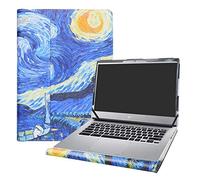Alapmk Diseñado Especialmente La Funda Protectora para 14" Acer CHROMEBOOK 514 CB514-1HT CB514-1H & Lenovo ideapad S340 S340-14API S340-14IWL Laptop,Starry Night