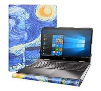 Alapmk Diseñado La Funda para HP Envy x360 15-feXXXX 15-fhXXXX 15-fe0097nr 15-fh0097nr/ENVY x360 15-esXXXX 15m-euXXXX 15m-eu0023dx/ENVY x360 15-eyXXXX 15-ewXXXX 15-ey0013dx,Starry Night