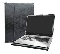 Alapmk Diseñado La Funda Protectora para 14" HP ProBook 440 G6/HP ProBook 440 G7/HP ProBook 445 G6/HP ProBook 445R G6/HP ProBook 445 G7 Laptop[Note:Not fit ProBook 440 G5 G4 G3],Negro