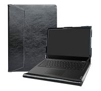 Alapmk Diseñado La Funda Protectora para 14" Lenovo 14e Chromebook/Lenovo Chromebook S345-14AST/Lenovo 14W Windows & HP Pavilion 14-ceXXXX & DELL Latitude 3410 Laptop,Negro