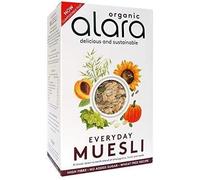 Alara Muesli de fruta crujiente orgánica 550g (paquete de 6)