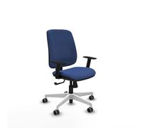 Alares tapizada sincro bali azul marino brazos 1d base blanca ruedas 6