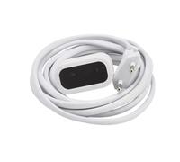 Alargador 2P 6A 2X0,75 Mm² Ho3Vv-H2-F 3M Blanco