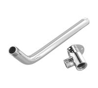 Alargador Alcachofa Ducha Brazo de ducha de acero inoxidable, manguera inferior, cabezal de ducha montado en la pared, extensión de brazo, junta(30CM Arm Base)