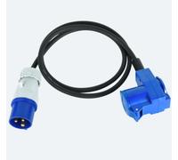 Alargador con cable de neopreno Electraline 46150-1,5 metros-3G1,5mmq