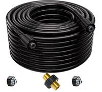 Alargador de manguera de alta presión M22 x 1,5 IG con mandril de 14 mm - Manguera de alta presión con acoplamiento M22 AG - 200 bar - Compatible con Kärcher Kränzle Nilfisk (30 metros)