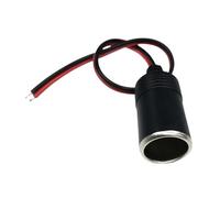 Alargador de mechero de voltios - Cable adaptador extra largo, metros para alimentación de vehículos | Cable reforzado de 18 AWG, para compresor de aire, bomba de neumáticos, herramientas portátiles y