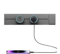 Alargador de Tomas Eléctricas - Carril de Enchufes Extensible,Tomas Corrientes Móviles y Adaptadores Desmontables para Estudio Sala Apartamento Residencia Oficina Hotel Cocina Hogar