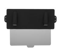Alargador de visera de coche, visera de coche, protección solar para parabrisas delantero, protección contra radiaciones, adecuado para el conductor y el pasajero en los asientos delanteros (negro)