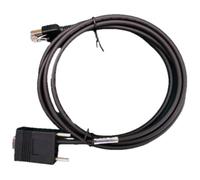 Alargador eléctrico Zebra CBL-R20755-01 Negro DB-9 RJ-50 2.13 m