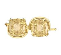 Alargador Harmonia, Talla cojin, Tono dorado, Acabado en oro de 18 quilates OS