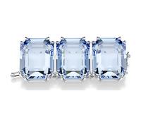 Alargador Millenia, Talla octogonal, Azul, Baño de rodio OS