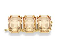 Alargador Millenia, Talla octogonal, Caramelo, Baño tono oro OS